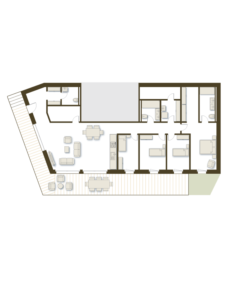Appartement A03 - Rez inférieur